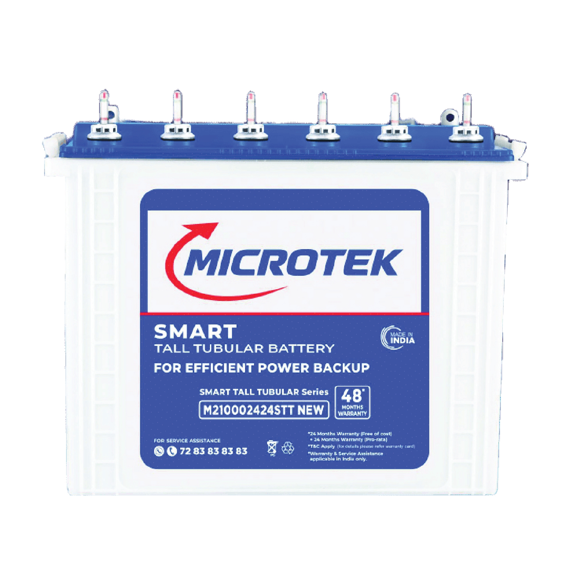 TUBULAR BATTERY - 140 AH